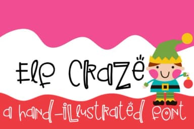 Elf Craze Font by Illustration Ink — Script Handwritten Font — thumbnail 1