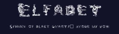 Elfabet — Dingbats Font — thumbnail 2