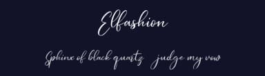 Elfashion by Maulana Creative — Script Handwritten Font — thumbnail 2