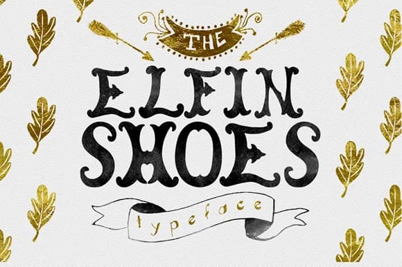 Elfin Shoes Font by Creativeqube Design — Script Handwritten Font