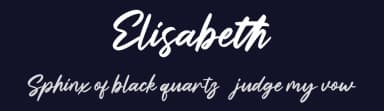 Elisabeth by Creatype Studio — Script Handwritten Font — thumbnail 2