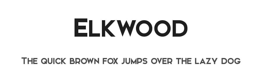 Elkwood by Dirt2.com - SickCapital — Sans Serif Font