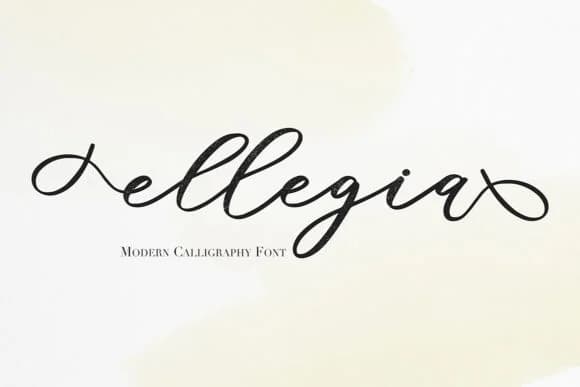 Ellegia Font by Masha Artifex — Script Handwritten Font — preview 1