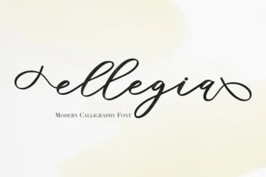 Ellegia Font by Masha Artifex — Script Handwritten Font — thumbnail 1