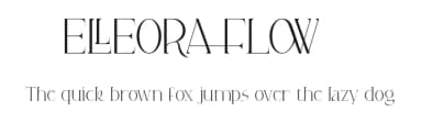 Elleora Flow by Edric Studio — Serif Font — thumbnail 1