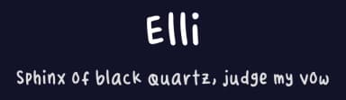 Elli by Sheilla Fristella — Script Handwritten Font — thumbnail 2