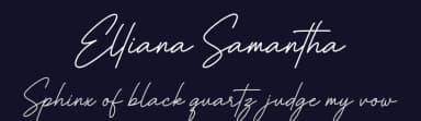 Elliana Samantha by Bluestype Studio — Script Handwritten Font — thumbnail 2