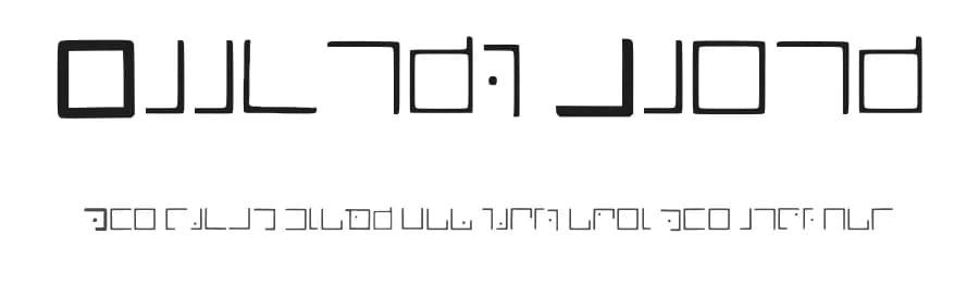 Ellians Clean by Quin Manne — Dingbats Font