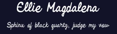 Ellie Magdalena by Linafis Studio — Script Handwritten Font — thumbnail 2