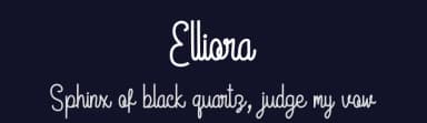 Elliora by Sungi Creative — Script Handwritten Font — thumbnail 2