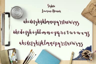 Ellise Naomy Script Font by Tegaki — Script Handwritten Font — thumbnail 3