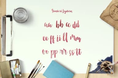 Ellise Naomy Script Font by Tegaki — Script Handwritten Font — thumbnail 5