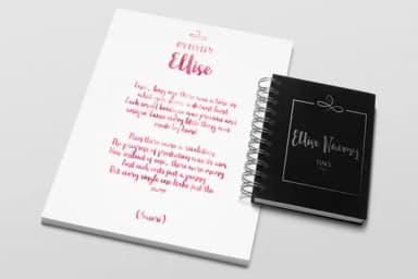 Ellise Naomy Script Font by Tegaki — Script Handwritten Font — thumbnail 8