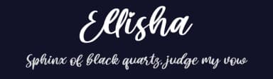 Ellisha by Letterena Studios — Script Handwritten Font — thumbnail 2