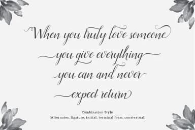 Ellizabeth Font by Unicode Studio — Script Handwritten Font — thumbnail 2