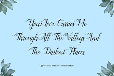 Ellizabeth Font by Unicode Studio — Script Handwritten Font — thumbnail 3