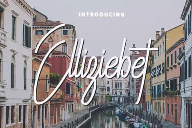 Elliziebet Font by Justlett — Script Handwritten Font — thumbnail 1