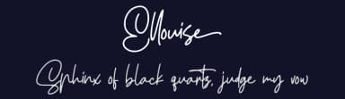 Ellouise by Garisman Studio — Script Handwritten Font — thumbnail 2