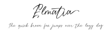 Elmatia by GFR Creative — Script Handwritten Font — thumbnail 1