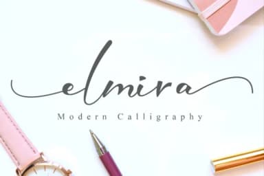 Elmira Font by NissaStudio — Script Handwritten Font — thumbnail 1