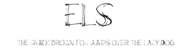 Elsö by Botond Bokor — Script Handwritten Font