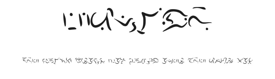 Elvish by Lillian Frank — Dingbats Font