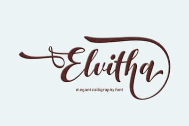 Elvitha Font by Arie Design — Script Handwritten Font — thumbnail 2