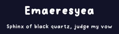 Emaeresyea by Marsya C — Script Handwritten Font — thumbnail 2