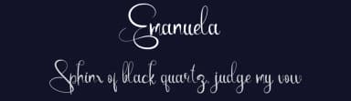 Emanuela by VPcreativeshop — Script Handwritten Font — thumbnail 2