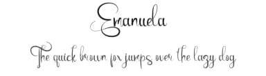 Emanuela by VPcreativeshop — Script Handwritten Font — thumbnail 1