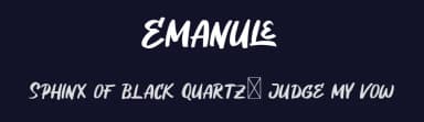 Emanule by Creatype Studio — Script Handwritten Font — thumbnail 2