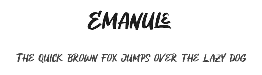 Emanule by Creatype Studio — Script Handwritten Font — preview 1