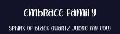 Embrace Family by Andi Moz — Script Handwritten Font — thumbnail 2