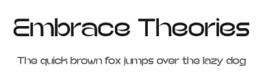 Embrace Theories by 177Studio — Sans Serif Font — thumbnail 1