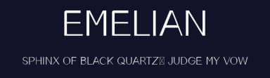 Emelian by nendi emelia — Sans Serif Font — thumbnail 2