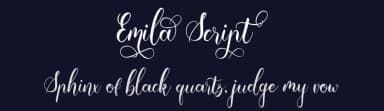 EmilaScript by Paily Studio — Script Handwritten Font — thumbnail 2