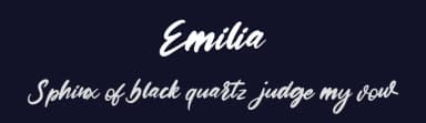 Emilia by Symphony Studio — Script Handwritten Font — thumbnail 2