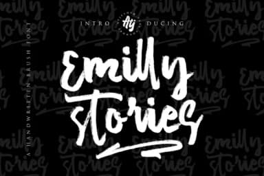 Emilly Stories Font by Atjcloth Studio — Script Handwritten Font — thumbnail 1
