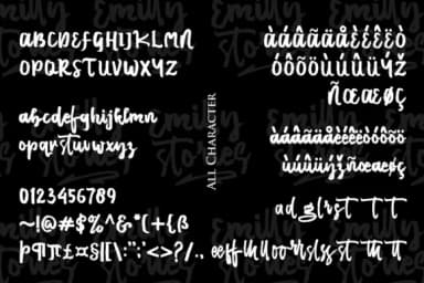 Emilly Stories Font by Atjcloth Studio — Script Handwritten Font — thumbnail 6