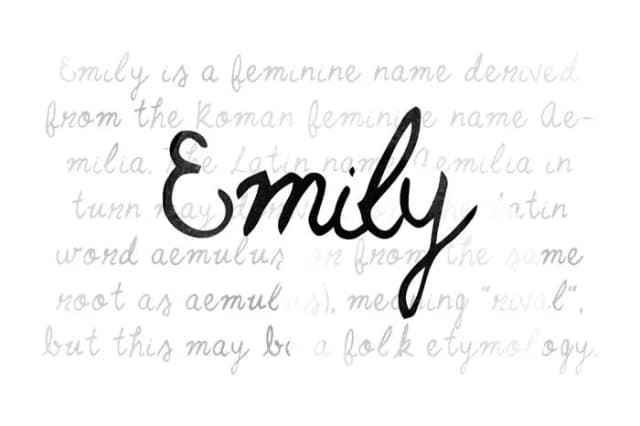 Emily Font by Noe Araujo — Script Handwritten Font