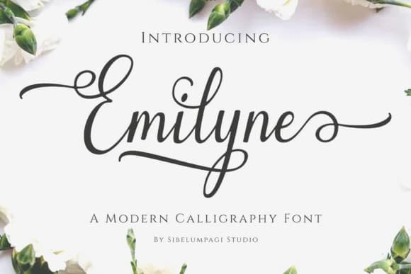 Emilyne Font by Sibelumpagi Studio — Script Handwritten Font