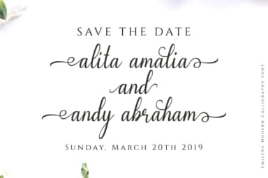 Emilyne Font by Sibelumpagi Studio — Script Handwritten Font — thumbnail 9