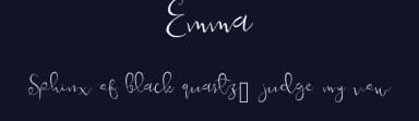 Emma by Graphicfresh — Script Handwritten Font — thumbnail 2