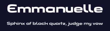Emmanuelle by Benoît Sjöholm — Sans Serif Font — thumbnail 2