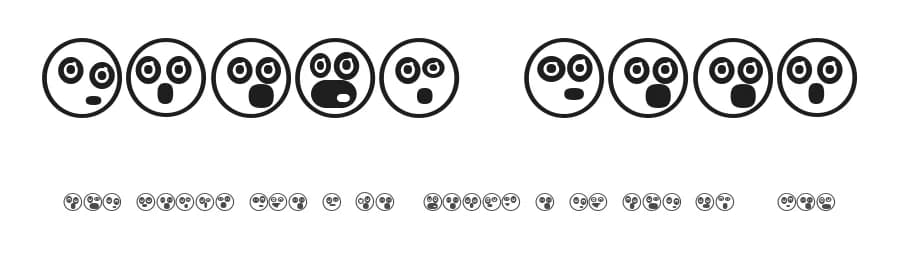 Emoji Boom by Vladimir Nikolic — Dingbats Font