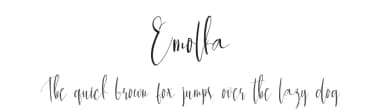 Emolka by Scratchones — Script Handwritten Font — thumbnail 1