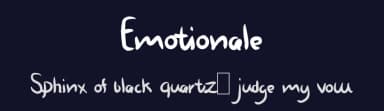 Emotionale by setyaisiam _type — Script Handwritten Font — thumbnail 2