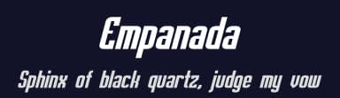 Empanada by Pixel Sagas — Sans Serif Font — thumbnail 2