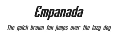 Empanada by Pixel Sagas — Sans Serif Font — thumbnail 1