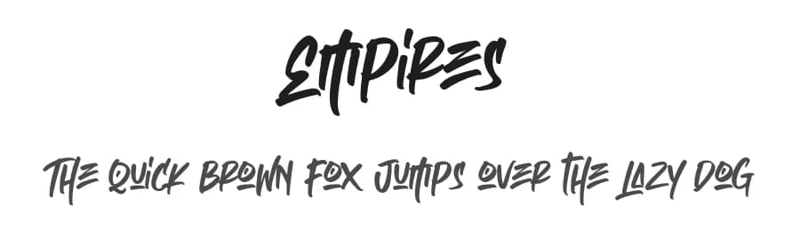Empires by mlkwsn — Script Handwritten Font